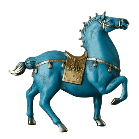 Prosperous Horse Statue statue - Palatium Lux