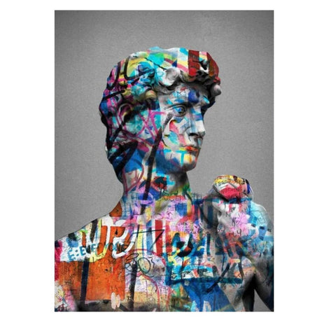 Rebel Visionary Statue Canvas canvas - Palatium Lux