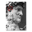 Rebel Visionary Statue Canvas Style 1 / 30X40cm (12x16 Inch) No frame canvas - Palatium Lux