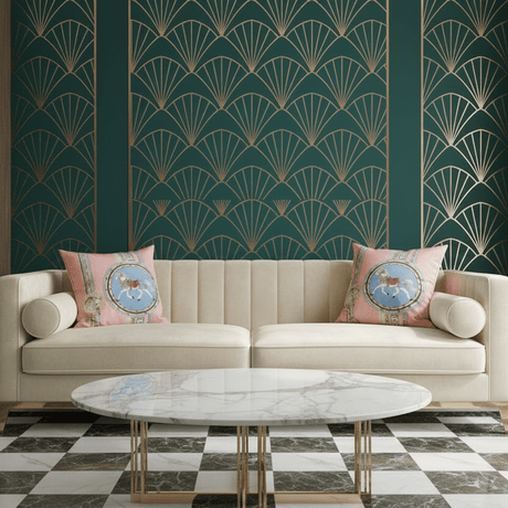 Regal Horse Velvet Pillow Cover pillow covers - Palatium Lux