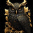 Regal Kingdom of Beasts Canvas Owl SKU-05 / 50x70cm (20x28 Inch) No Frame canvas - Palatium Lux