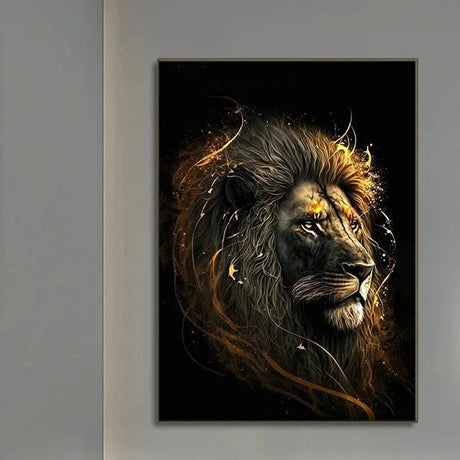 Regal Kingdom of Beasts Canvas Horse SKU-12 / 50x70cm (20x28 Inch) No Frame canvas - Palatium Lux