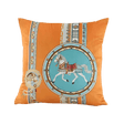 Regal Orange Horse Pillow Cover pillow covers - Palatium Lux