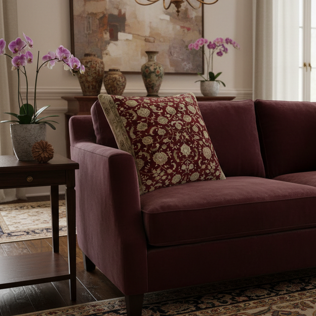 Ceyda Velvet Pillow Cover