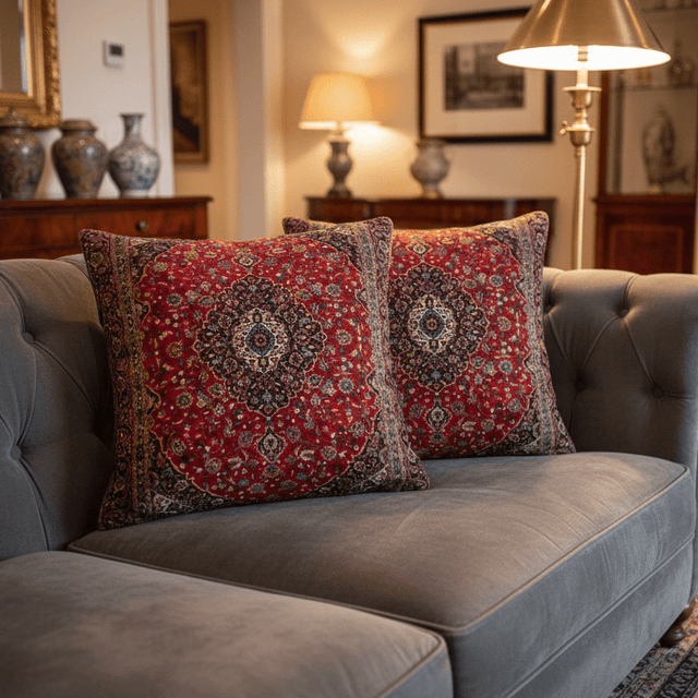 Rouge Reverie Velvet Pillow Covers pillow covers - Palatium Lux