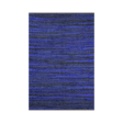 Royal Cobalt Handwoven Cotton Rug - 4 x 6 Rugs - Palatium Lux