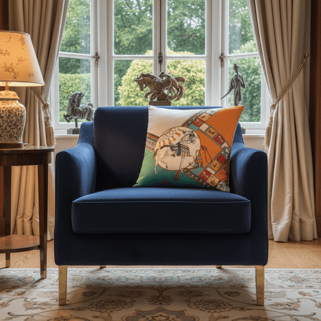 Royal Horse Pillow Cover pillow covers - Palatium Lux