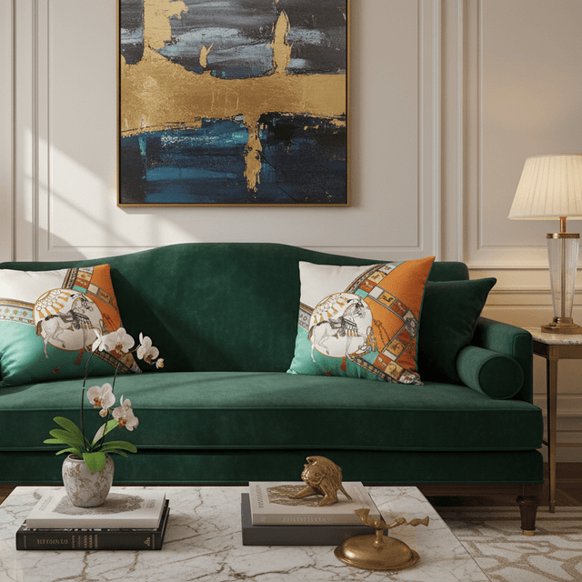 Royal Horse Pillow Cover pillow covers - Palatium Lux