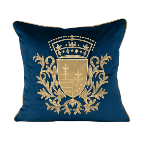 Royal Luxury Embroidery Velvet Pillow Cover pillow covers - Palatium Lux