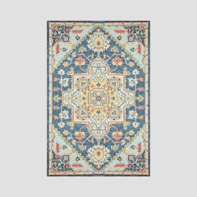 Darya Hand Tufted Wool Rug - 5 x 8