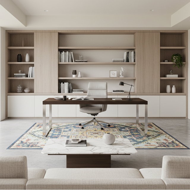 Darya Hand Tufted Wool Rug - 5 x 8