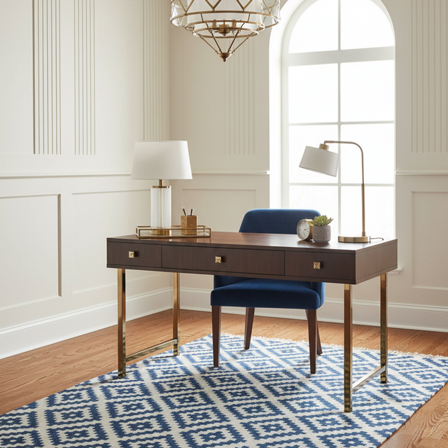 Salt Slate Handwoven Wool Rug - 4 x 5.6