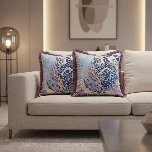 Saffron Jungle Pillow Cover Pillow Cover - Palatium Lux