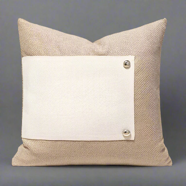 Sasha Beige Pillow Cover pillow covers - Palatium Lux