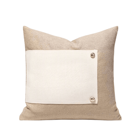 Sasha Beige Pillow Cover pillow covers - Palatium Lux