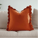 Scalloped Velvet Pillow Cover Pillow Cover - Palatium Lux