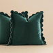 Scalloped Velvet Pillow Cover Pillow Cover - Palatium Lux