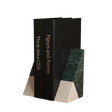 Serene Natural Marble Bookends Set - Palatium Lux