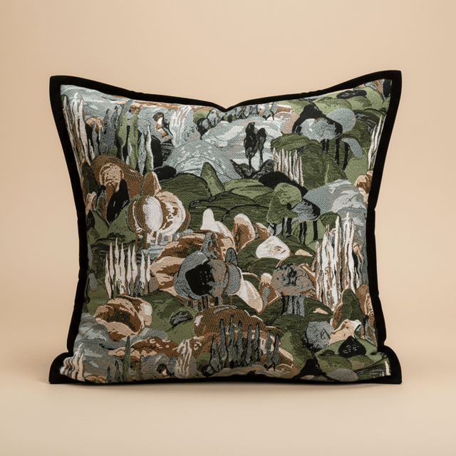 Serene Terrain Pillow Cover Pillow Cover - Palatium Lux
