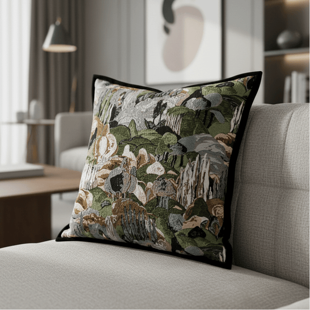 Serene Terrain Pillow Cover Pillow Cover - Palatium Lux
