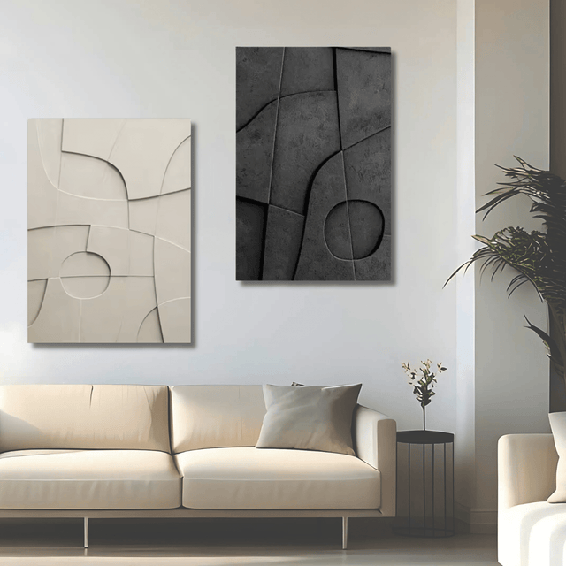 Shadow Play Timeless Contours Canvas canvas - Palatium Lux