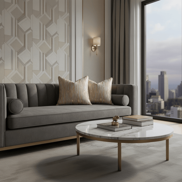 Shimmer Mist Pillow Cover pillow covers - Palatium Lux