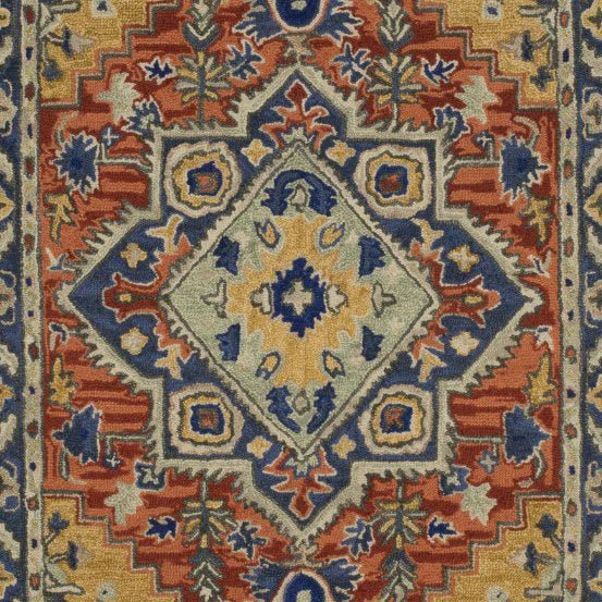 Shiraz Hand Tufted Wool Rug - 5 x 8 Rugs - Palatium Lux