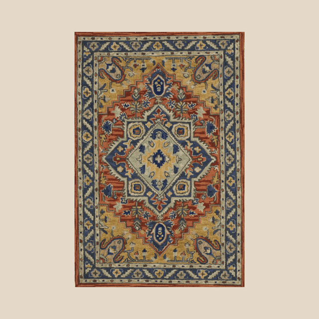 Shiraz Hand Tufted Wool Rug - 5 x 8 Rugs - Palatium Lux