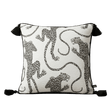 Snow Leopard Chenille Pillow Cover Pillow Cover - Palatium Lux