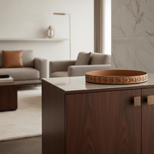 Sora Leather Display Tray tray - Palatium Lux