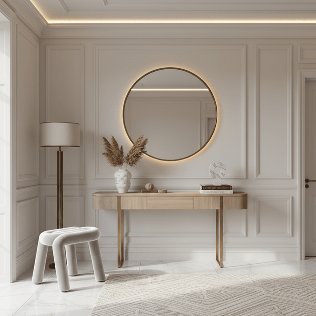 Tangle Tease Stool - Serene Gray - Palatium Lux