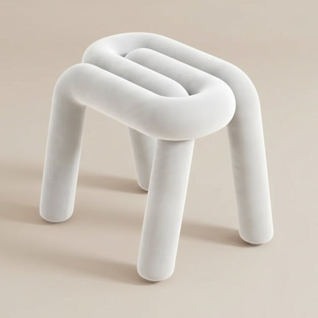 Tangle Tease Stool - Still White - Palatium Lux
