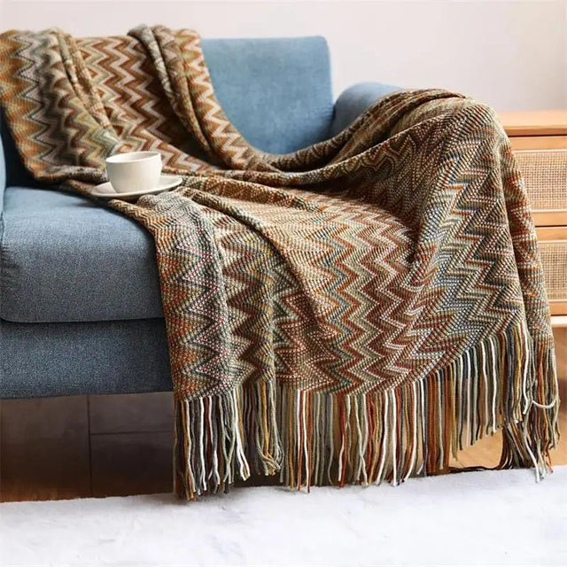 Tassel Summer Blanket - Palatium Lux