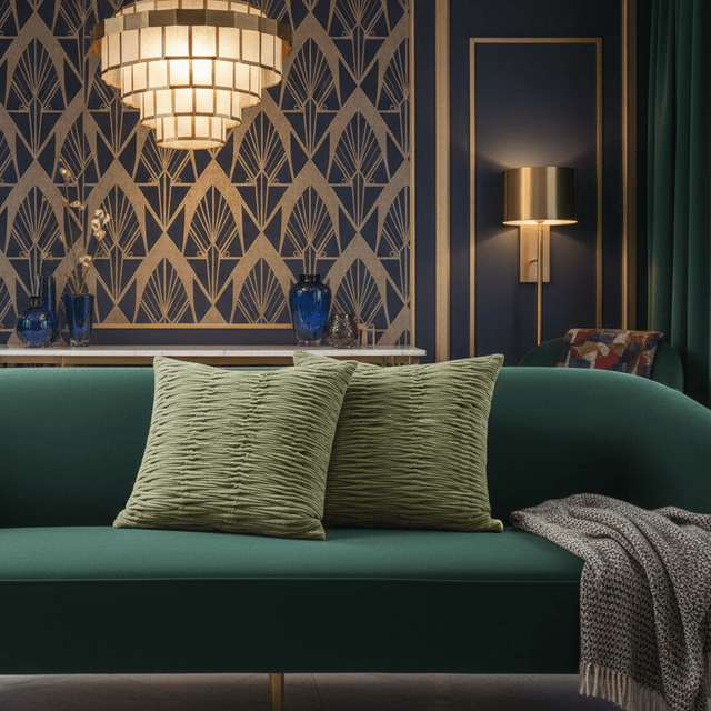 Teagan Green Pillow Cover Pillow Cover - Palatium Lux