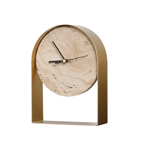 Tempus Petra Natural Stone Clock statue - Palatium Lux