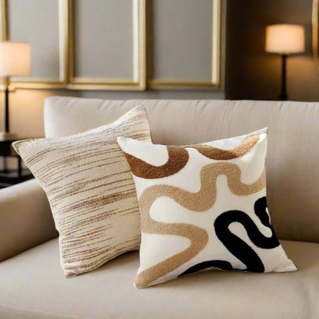 Textura Chic Pillow Cover Style A Pillow Cover - Palatium Lux