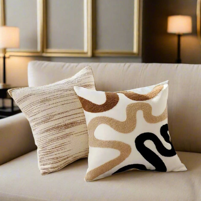 Textura Chic Pillow Cover Style A Pillow Cover - Palatium Lux