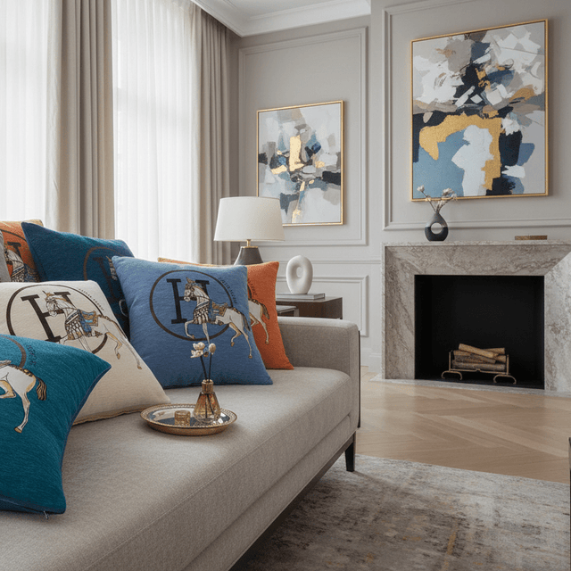 The Cotton Horse Inspiration pillow covers - Palatium Lux