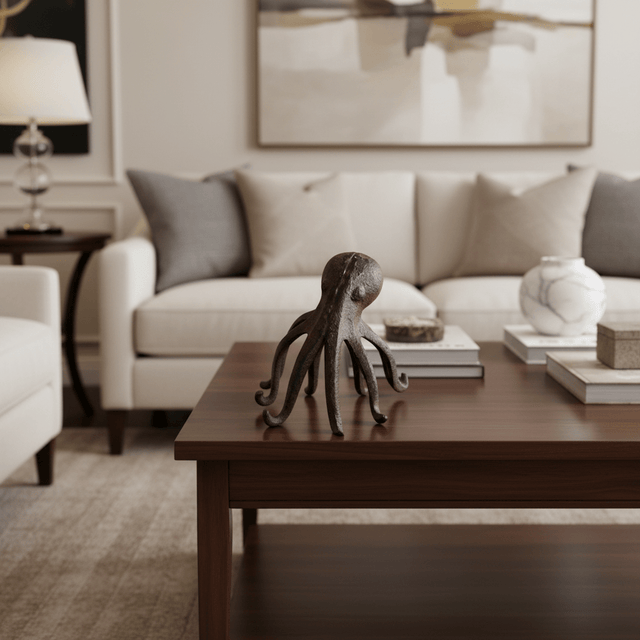 The Deep Sovereign Octopus Statue statue - Palatium Lux