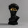 The Golden Glance David Resin Statue - Palatium Lux