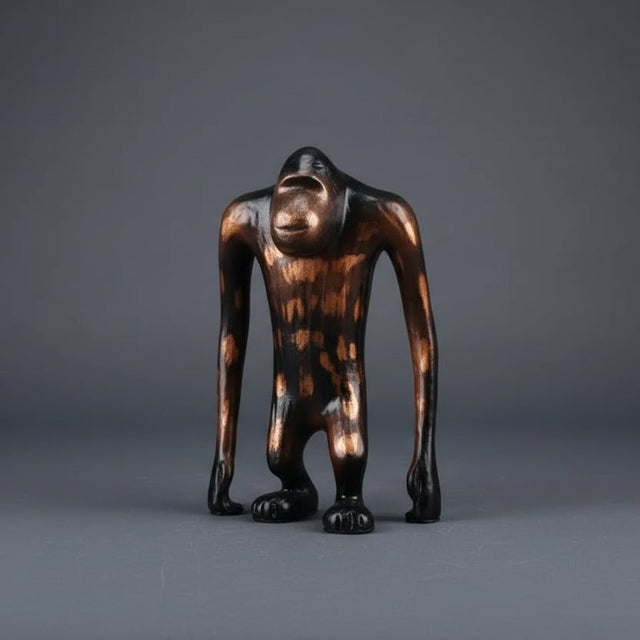 The Handsome Ape Resin Statue - Palatium Lux