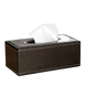 The Refined Leather Tissue Holder