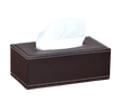 The Refined Leather Tissue Holder leather - Palatium Lux