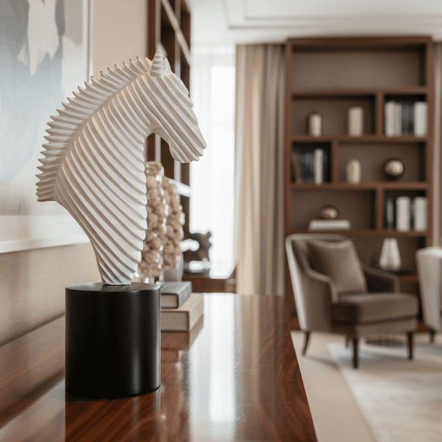 The Sculpted Steed Statue statue - Palatium Lux