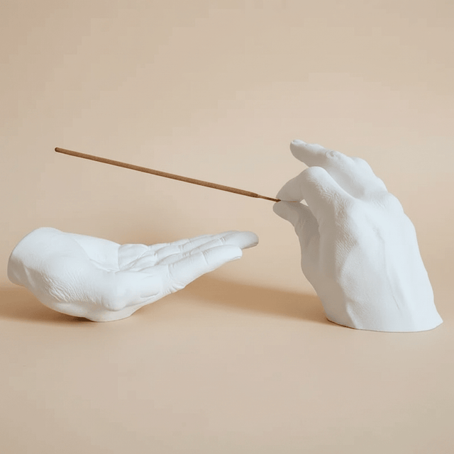 The Serenity Hands Incense Holder statue - Palatium Lux