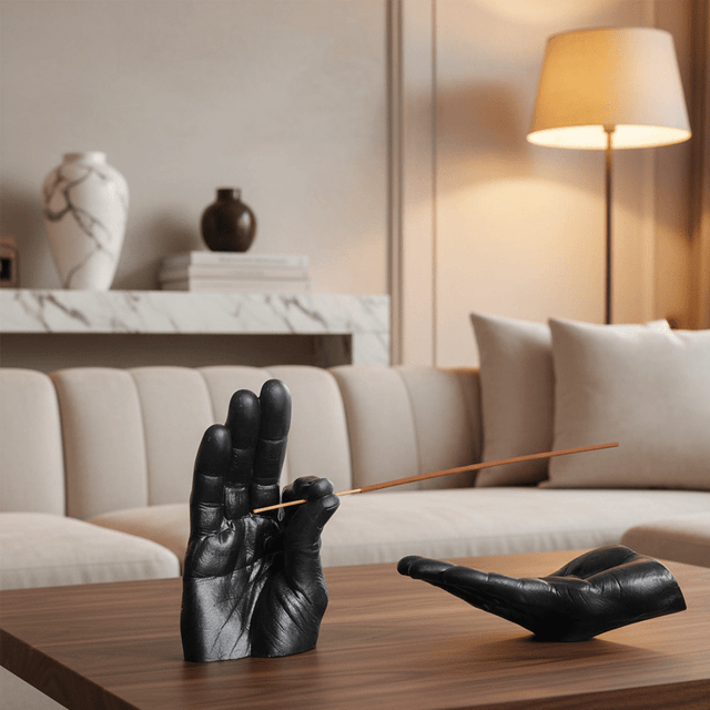 The Serenity Hands Incense Holder statue - Palatium Lux