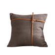 The Signature Leather Belt Pillow Cover pillow covers - Palatium Lux