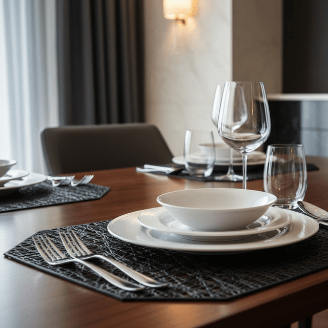 Tovella Modern Decorative Placemat Kitchen - Palatium Lux