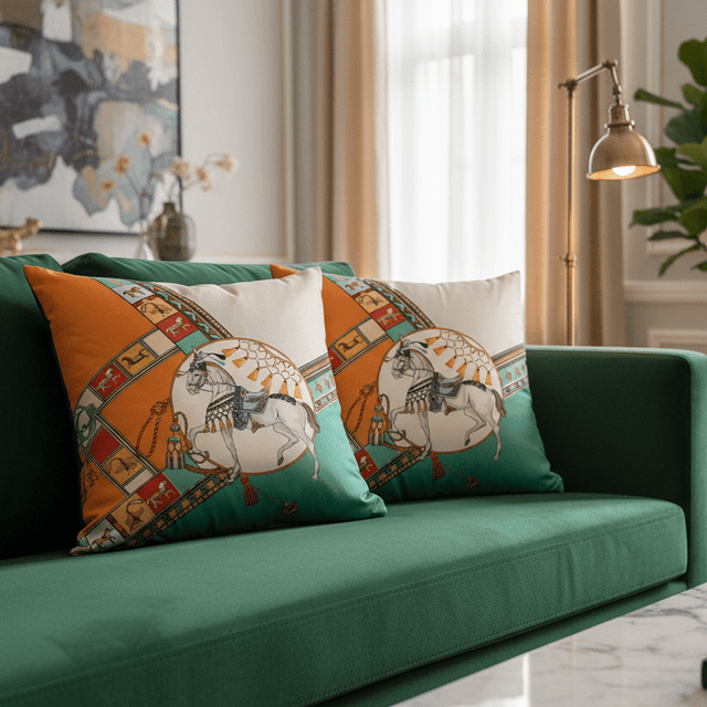 Turquoise Palace Pillow Cover pillow covers - Palatium Lux