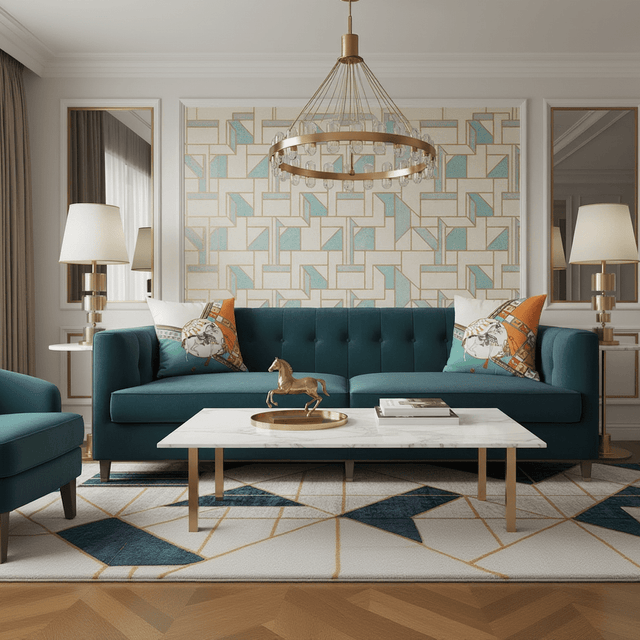 Turquoise Palace Pillow Cover pillow covers - Palatium Lux